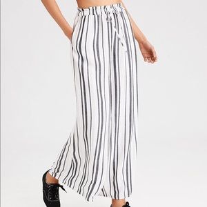american eagle striped soft pants